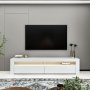 HANAH HOME TV polica Batı White - slika 1
