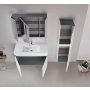 HANAH HOME Kupatilski ormarić sa umivaonikom i ogledalom (2 komada) Tivoli 100 697 - slika 2