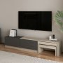 HANAH HOME TV polica Nest Travertine Anthracite - slika 3