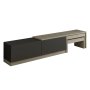HANAH HOME TV polica Nest Travertine Anthracite - slika 5