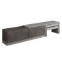 HANAH HOME TV polica Nest Gordion Marble Grey - slika 5