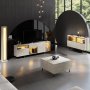 HANAH HOME TV polica Norm Travertine Gold - slika 5