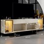 HANAH HOME TV polica Zenith Travertine Gold - slika 5
