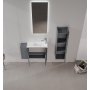 HANAH HOME Kupatilski ormarić sa umivaonikom i ogledalom (2 komada) Perla 80 336 - slika 2