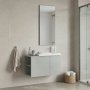 HANAH HOME Kupatilski ormarić sa umivaonikom i ogledalom (2 komada) Perla 80 339 - slika 1