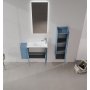 HANAH HOME Kupatilski ormarić sa umivaonikom i ogledalom (2 komada) Perla 80 338 - slika 2