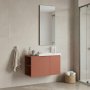 HANAH HOME Kupatilski ormarić sa umivaonikom i ogledalom (2 komada) Perla 80 337 - slika 1