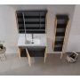 HANAH HOME Kupatilski ormarić sa umivaonikom i ogledalom (2 komada) Ricato 100 277 - slika 2