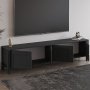 HANAH HOME TV polica Vachel Anthracite - slika 4