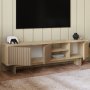 HANAH HOME TV polica Ravello Warm Oak Sapphire Oak - slika 3