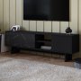 HANAH HOME TV polica Ravello Black Marble - slika 4
