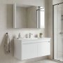 HANAH HOME Kupatilski ormarić sa umivaonikom i ogledalom (2 komada) Arno 100 765 - slika 1