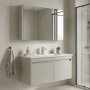 HANAH HOME Kupatilski ormarić sa umivaonikom i ogledalom (2 komada) Arno 100 764 - slika 1