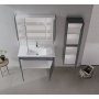 HANAH HOME Kupatilski ormarić sa umivaonikom i ogledalom (2 komada) Arno 100 763 - slika 2