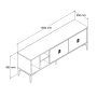 HANAH HOME TV polica Era 3506 - slika 5