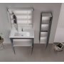 HANAH HOME Kupatilski ormarić sa umivaonikom i ogledalom (2 komada) Desna 100 739 - slika 2