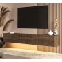 HANAH HOME TV polica Ada Walnut - slika 2