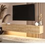 HANAH HOME TV polica Ada Sapphire Oak - slika 2