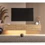 HANAH HOME TV polica Ada Sapphire Oak - slika 1