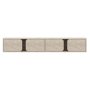 HANAH HOME TV polica Helen Travertine Walnut - slika 5