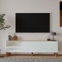 HANAH HOME TV polica River White Sapphire Oak - slika 1