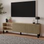 HANAH HOME TV polica River Warm Oak Sapphire Oak - slika 2