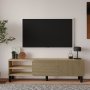 HANAH HOME TV polica River Warm Oak Sapphire Oak - slika 1