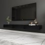 HANAH HOME TV polica Avalon Wood Black - slika 4