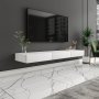 HANAH HOME TV polica Avalon White - slika 2