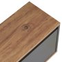 HANAH HOME TV polica Sentinel Anthracite Atlantic Pine - slika 5