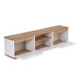 HANAH HOME TV polica Sentinel Atlantic Pine White - slika 3
