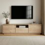 HANAH HOME TV polica Sentinel Sapphire Oak - slika 2