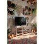 HANAH HOME TV polica TV Unit Shelf White - slika 2