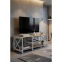 HANAH HOME TV polica TV Unit Shelf White - slika 1