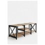 HANAH HOME TV polica TV Unit Shelf Black - slika 3