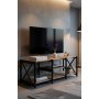 HANAH HOME TV polica TV Unit Shelf Black - slika 1