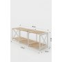 HANAH HOME TV polica Tv Unit White - slika 5