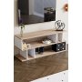 HANAH HOME TV polica Selya Sonomo Oak White - slika 2