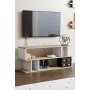 HANAH HOME TV polica Selya Sonomo Oak White - slika 1
