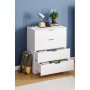HANAH HOME Komoda Lento White - slika 2