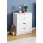 HANAH HOME Komoda Lento White - slika 1