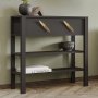 HANAH HOME Komoda Henric Anthracite - slika 1