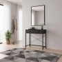 HANAH HOME Komoda Lefalis Black - slika 1
