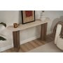 HANAH HOME Polica Sira Travertine Venezia Walnut - slika 3