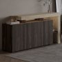 HANAH HOME Konzola Beliz Travertine Walnut - slika 3
