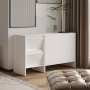 HANAH HOME Konzola Laris 130 White - slika 1