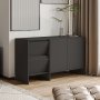 HANAH HOME Konzola Laris 130 Anthracite - slika 1