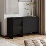 HANAH HOME Konzola Laris 130 Black - slika 1