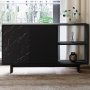 HANAH HOME Konzola Ravello Black Marble - slika 2