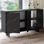 HANAH HOME Konzola Ravello Black Marble - slika 4
